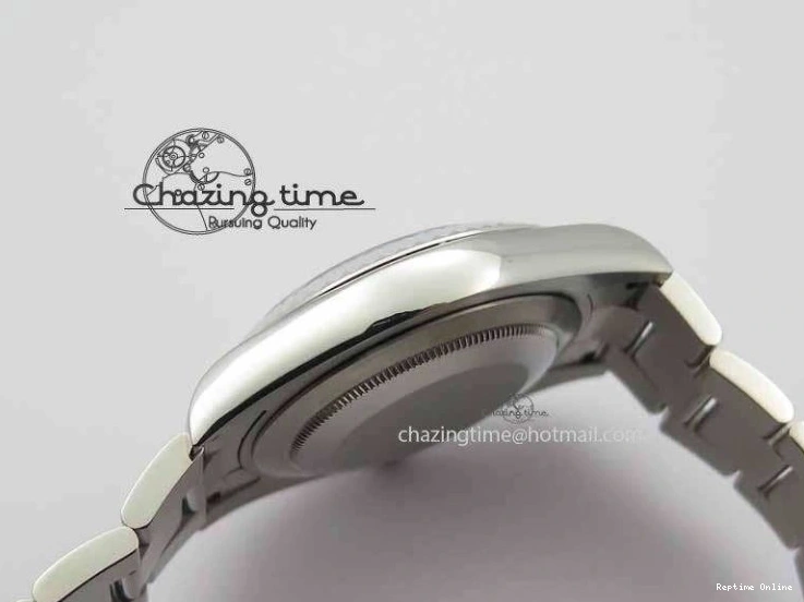 0214 Packable DateJust II 41mm SS BP Maker Best Edition Gray Dial Diam On SS Bracelet SA 3729